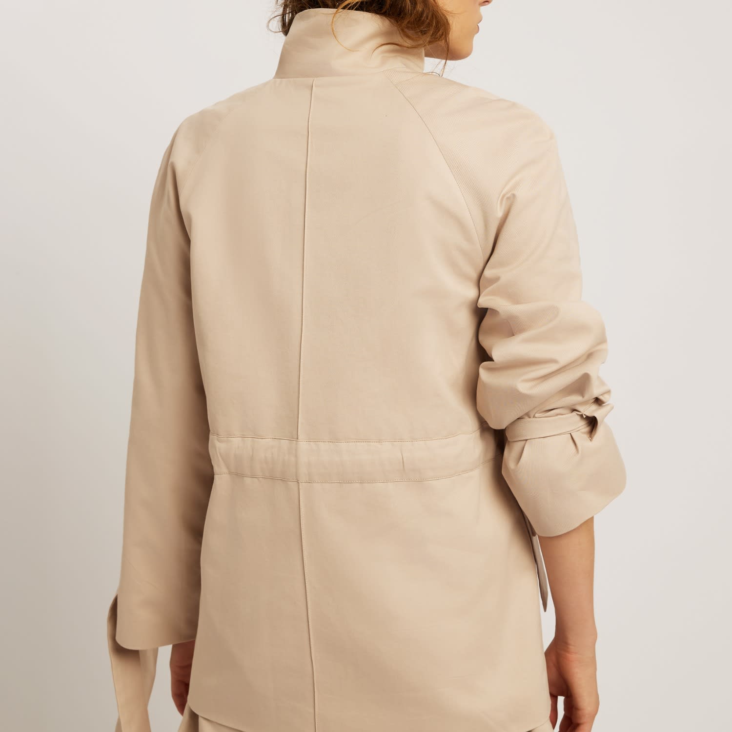 Cotton twill deals coat
