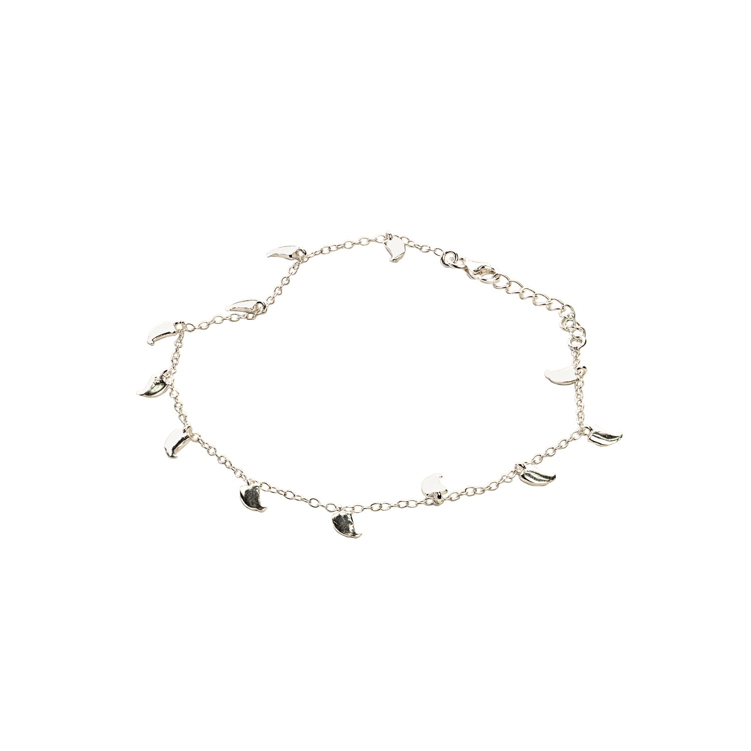 Women's Wild Tiger Claw Anklet - Sterling Silver | Rize