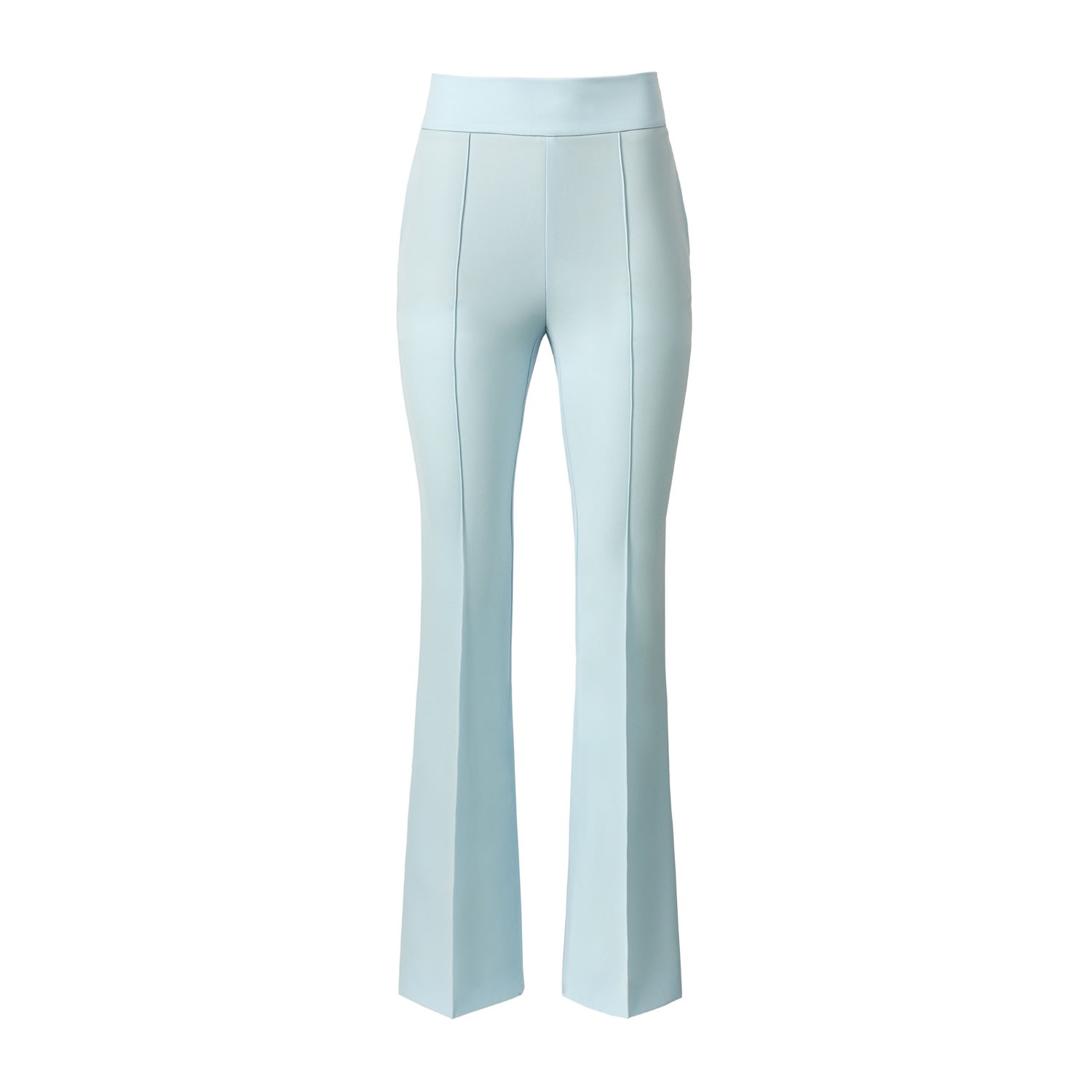 Lita Couture Women's High Rise Trousers In Blue In Blue