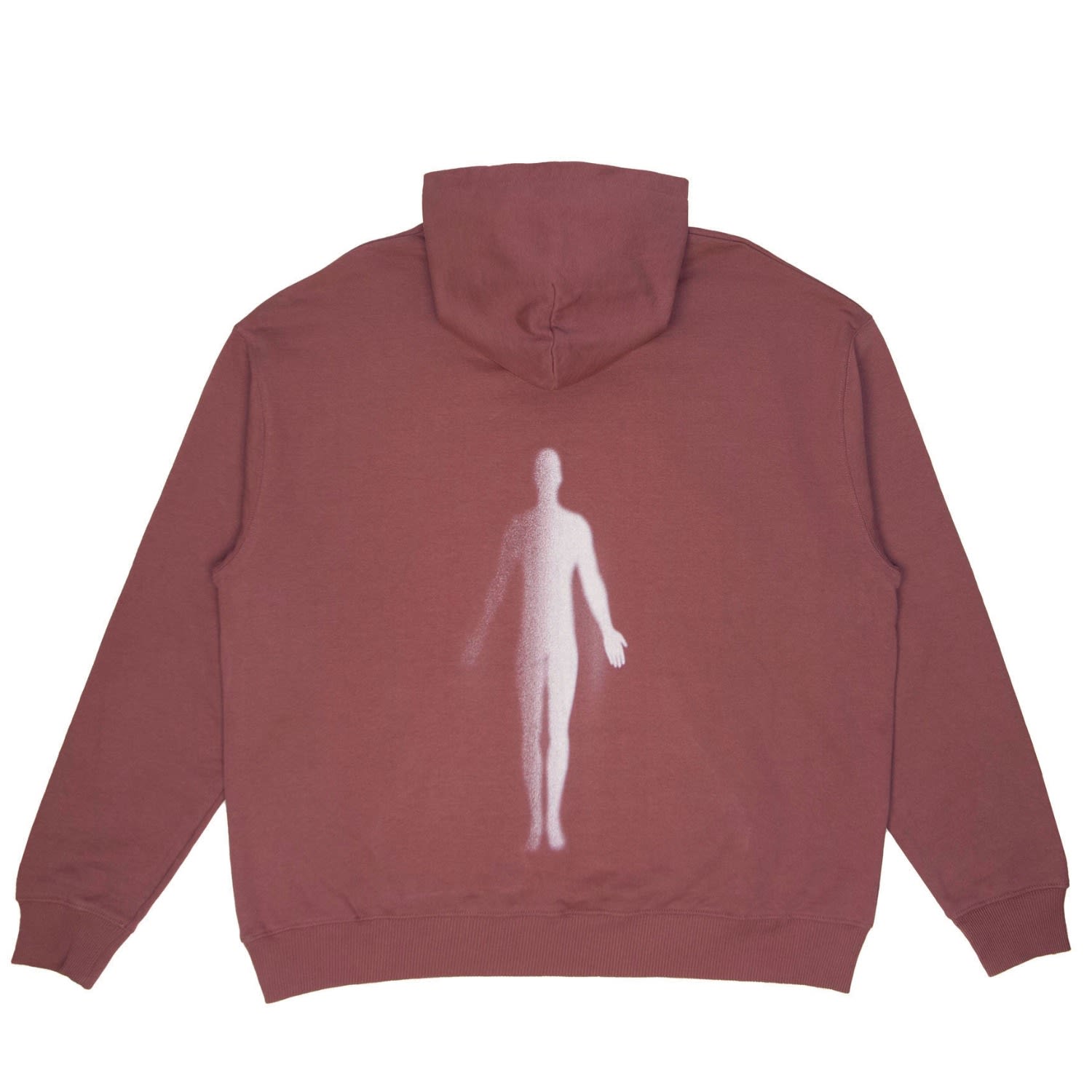 Women’s Brown / Neutrals Cotton Hoodie In Bordeaux With Spirit Design W Large Mysimplicated