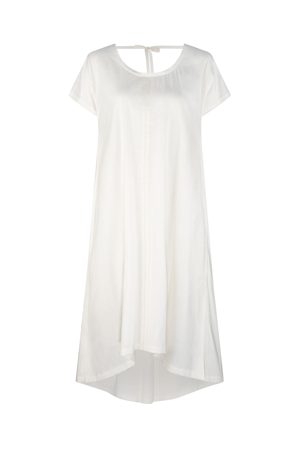 Dref By D Women's White Tokyo A-line Linen Midi Dress - Ivory