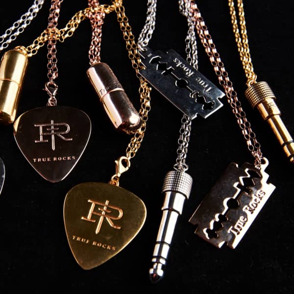 True Rocks Sterling Silver Large Jack Plug Pendant In Plug