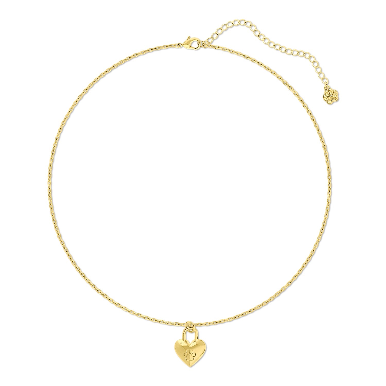 Cloud Haven Women's Keys To My Heart Necklace Gold