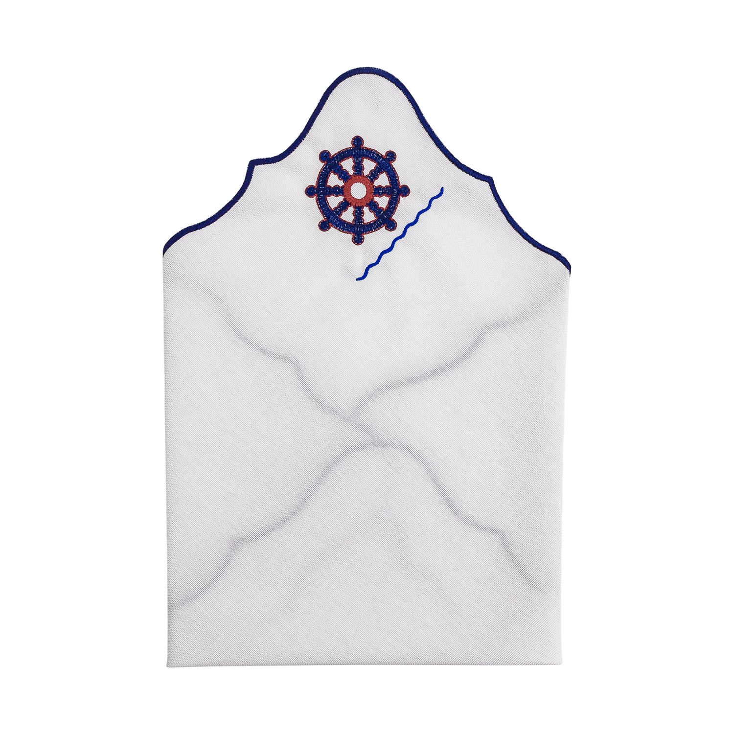 Km Home Collection White Dusk – Cotton Napkins  Set Of 2 In Multi