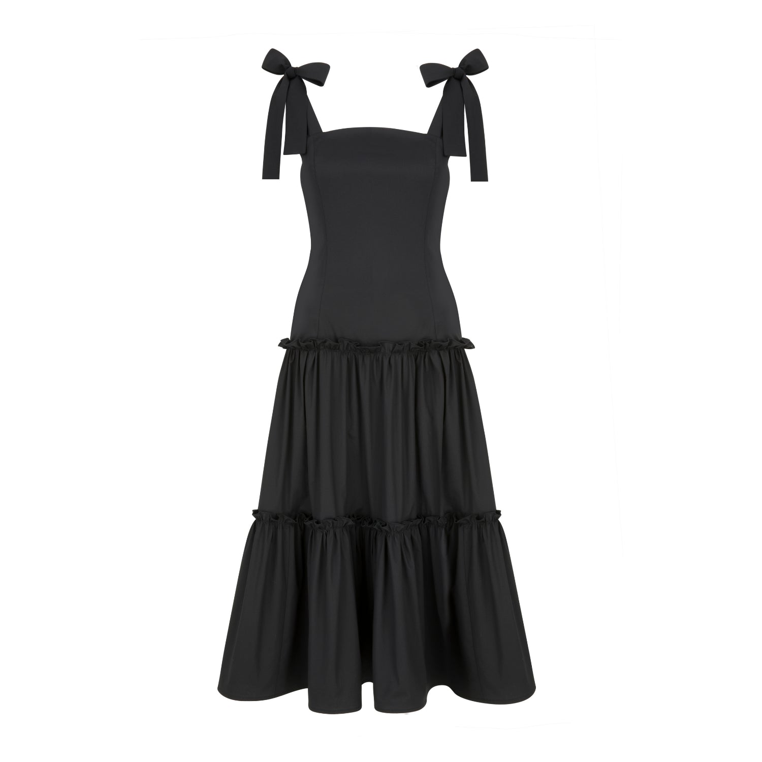 Women’s Valerie Dress - Black Medium Monica Nera