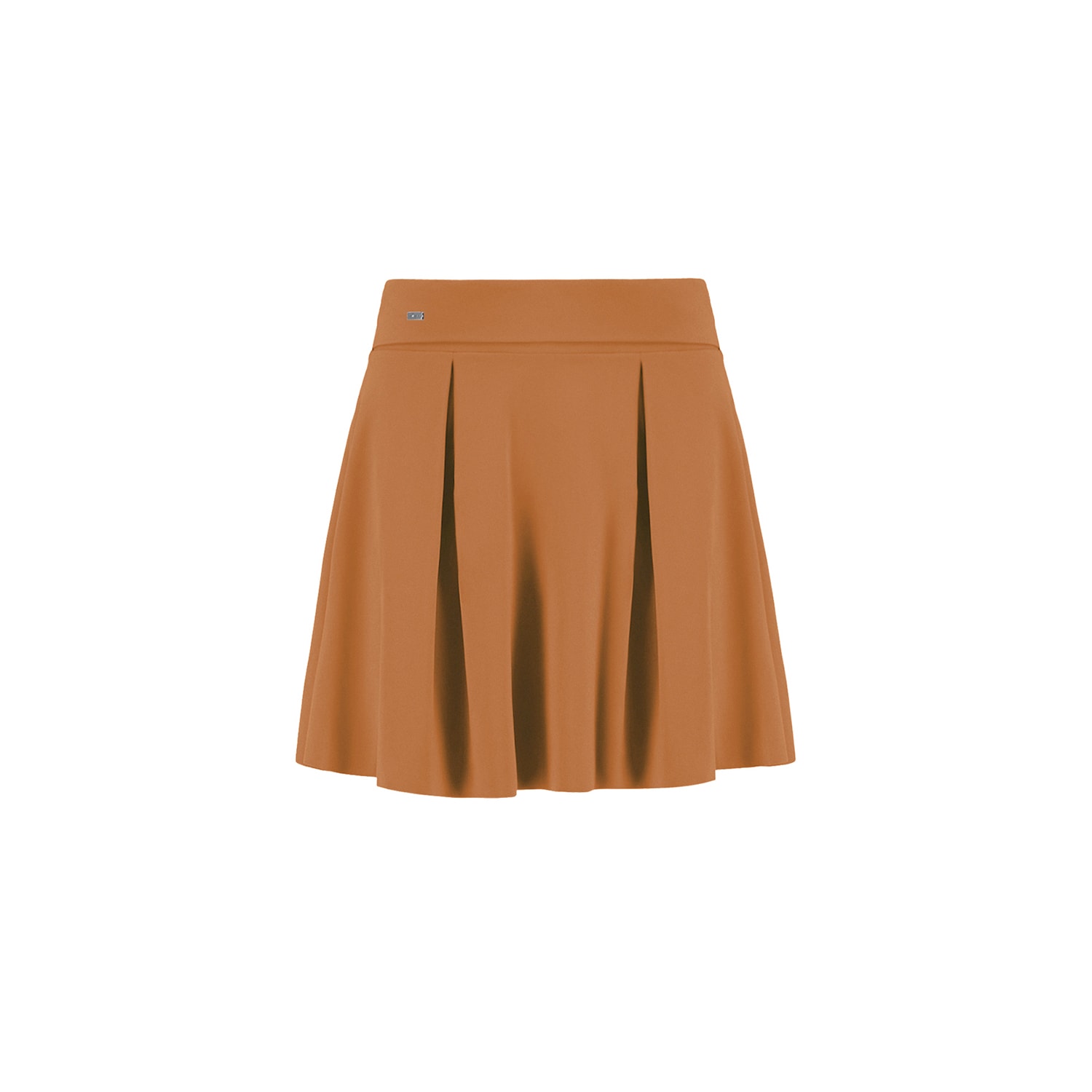 Yes Flâneuse Women's Neutrals Polly Ruffles Skirt With Detachable Leggings Sugar Alomnd In Yellow