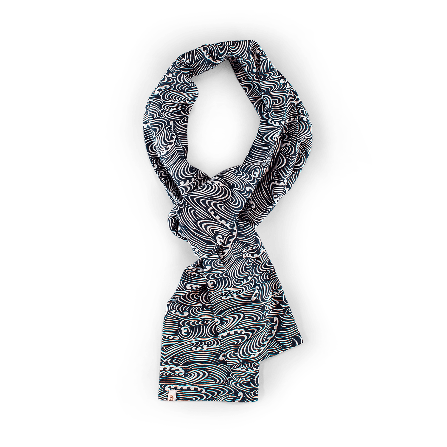 &sons Trading Co Men's &sons Blue Waves Scarf In Blue