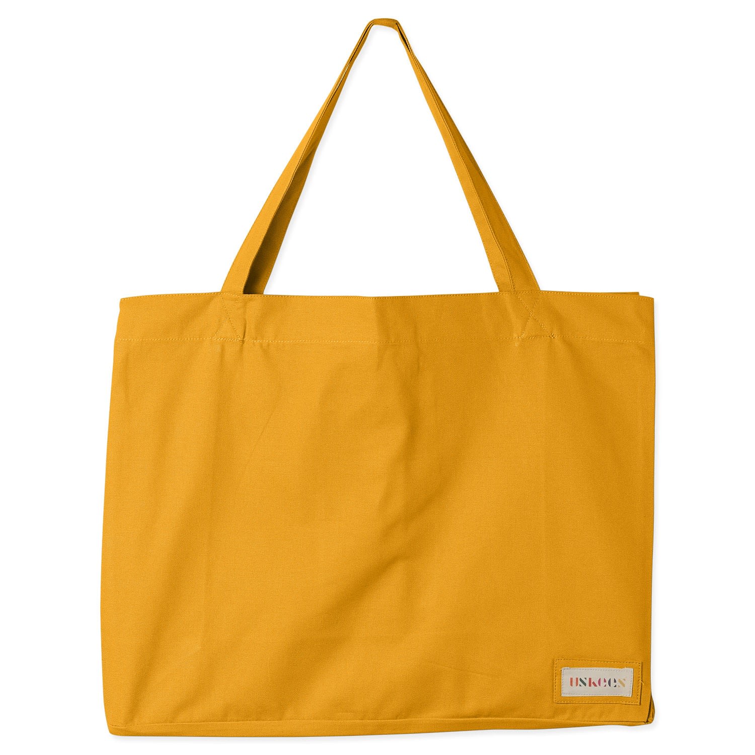 Uskees Women's Yellow / Orange The 4001 Large Tote Bag - Yellow In Yellow/orange