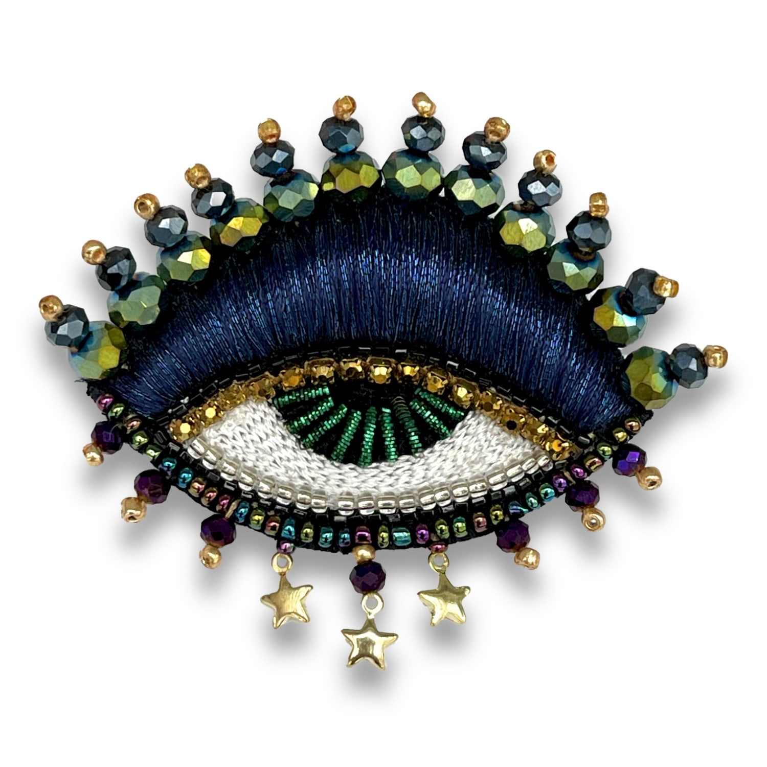 Women's Blue Eye Talisman Brooch – Magical Observer | Vetka