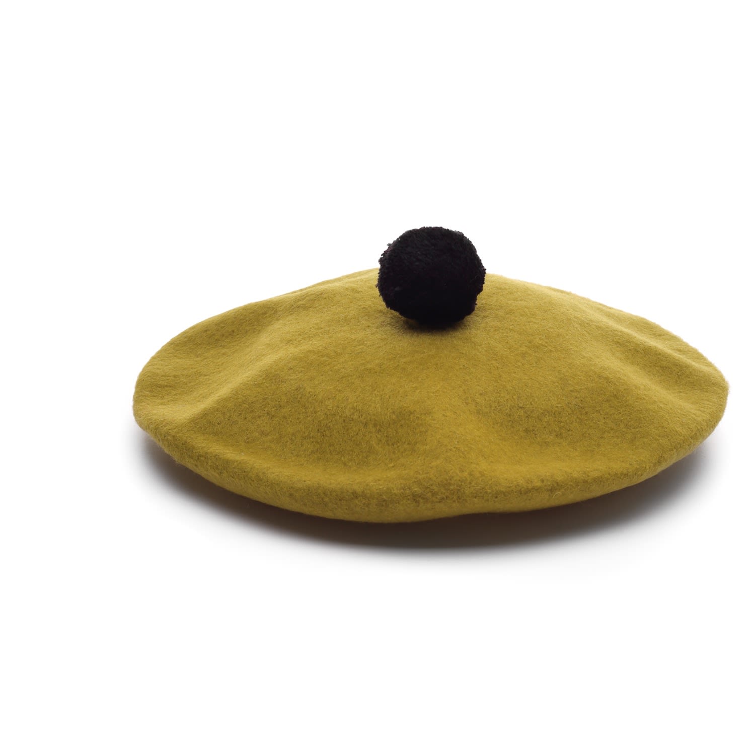 Women’s Wool Beret With Pompom Justine Hats