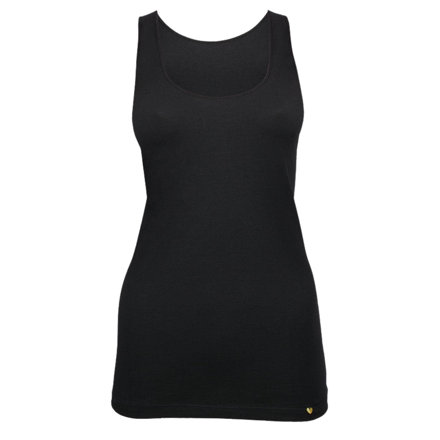 Zd Zero Defects Women's Juno Tank Top Soy Fiber - Luxurious Comfort - Color Black In Black