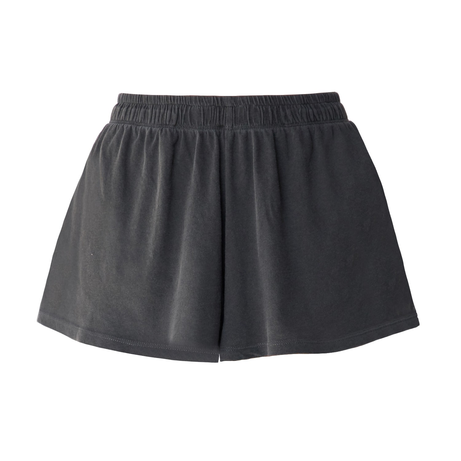 Grey Relaxed Hypoallergenic Natural-Body Soft Lounge Shorts In Carbon Small Earth Body