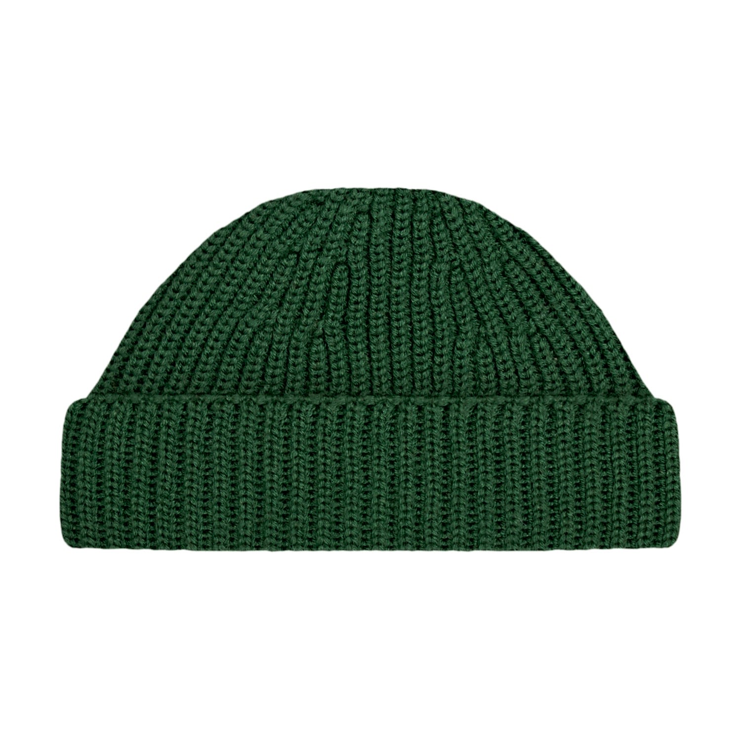 Paul James Knitwear Men's Heavyweight Extra Fine Merino Craster Fisherman Beanie - Valley Green In Green