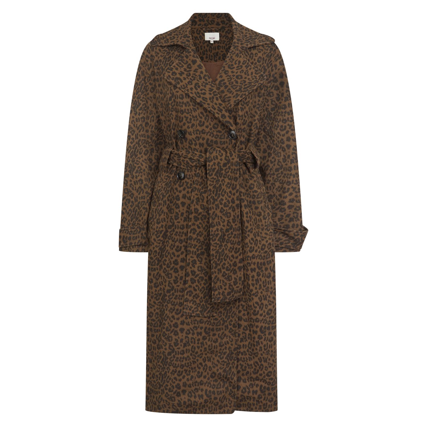 Nooki Design Women's Brown Stacy Mac In Chocolate Leopard In Animal Print
