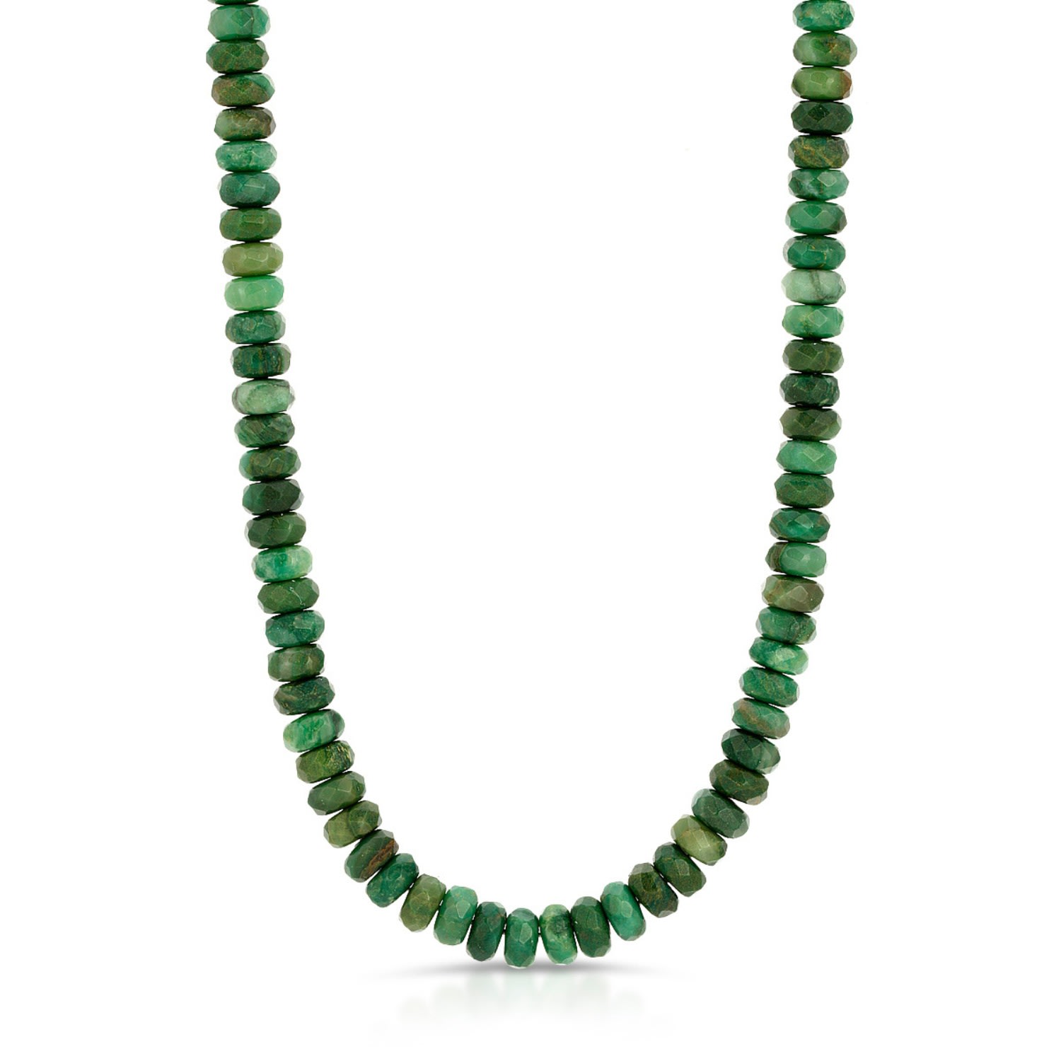 Naiia Women's Green Jade Gemstone Necklace