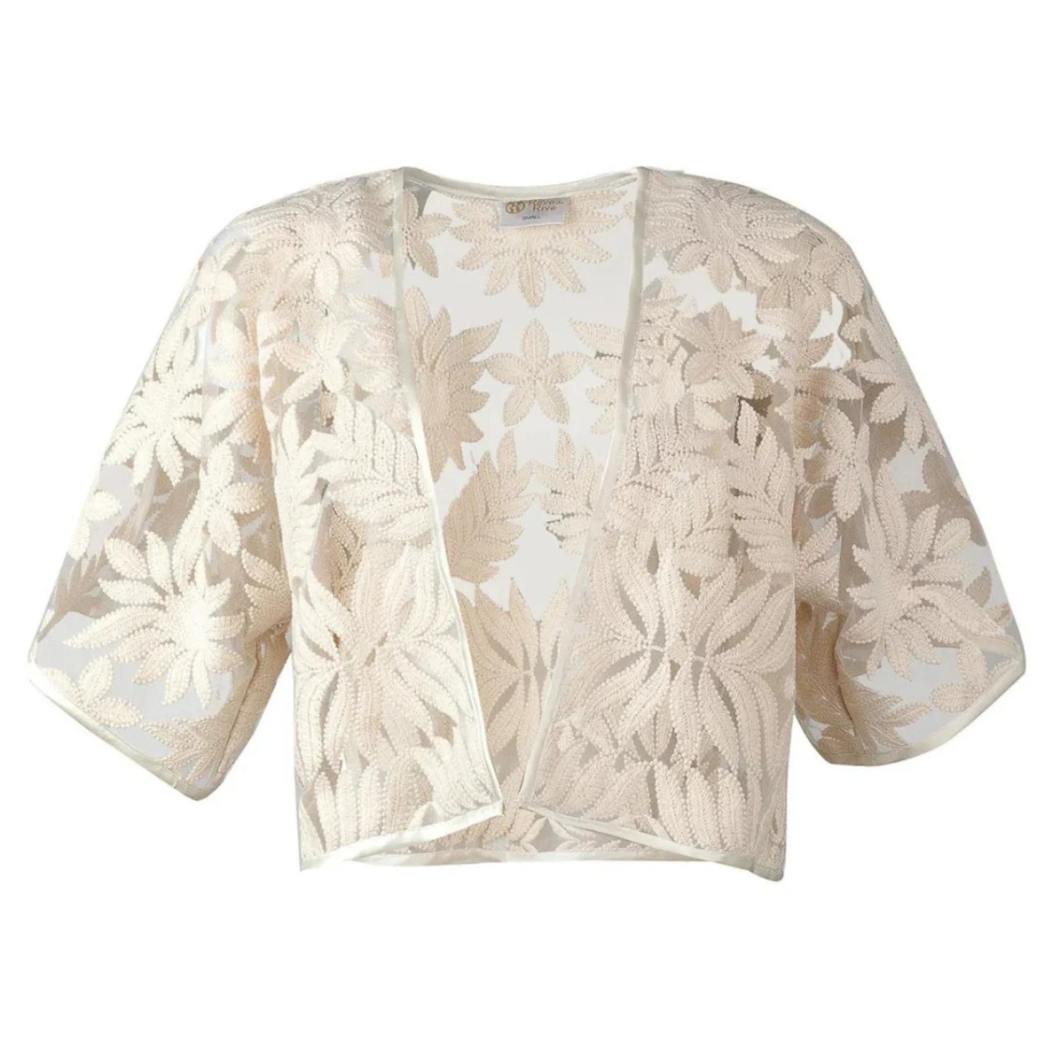 Rêve De Rive Women's Brown Bolero Jacket In Brown