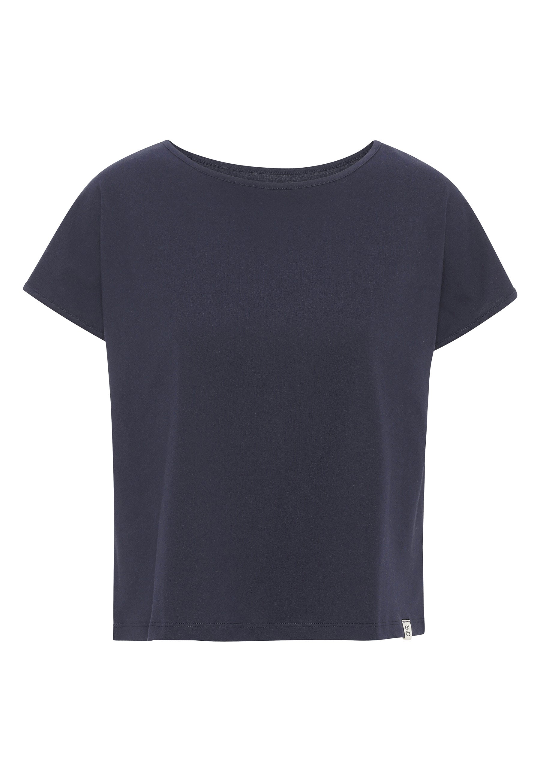 Grobund Women's  Karen T-shirt - The Short One In Midnight Blue In Blue
