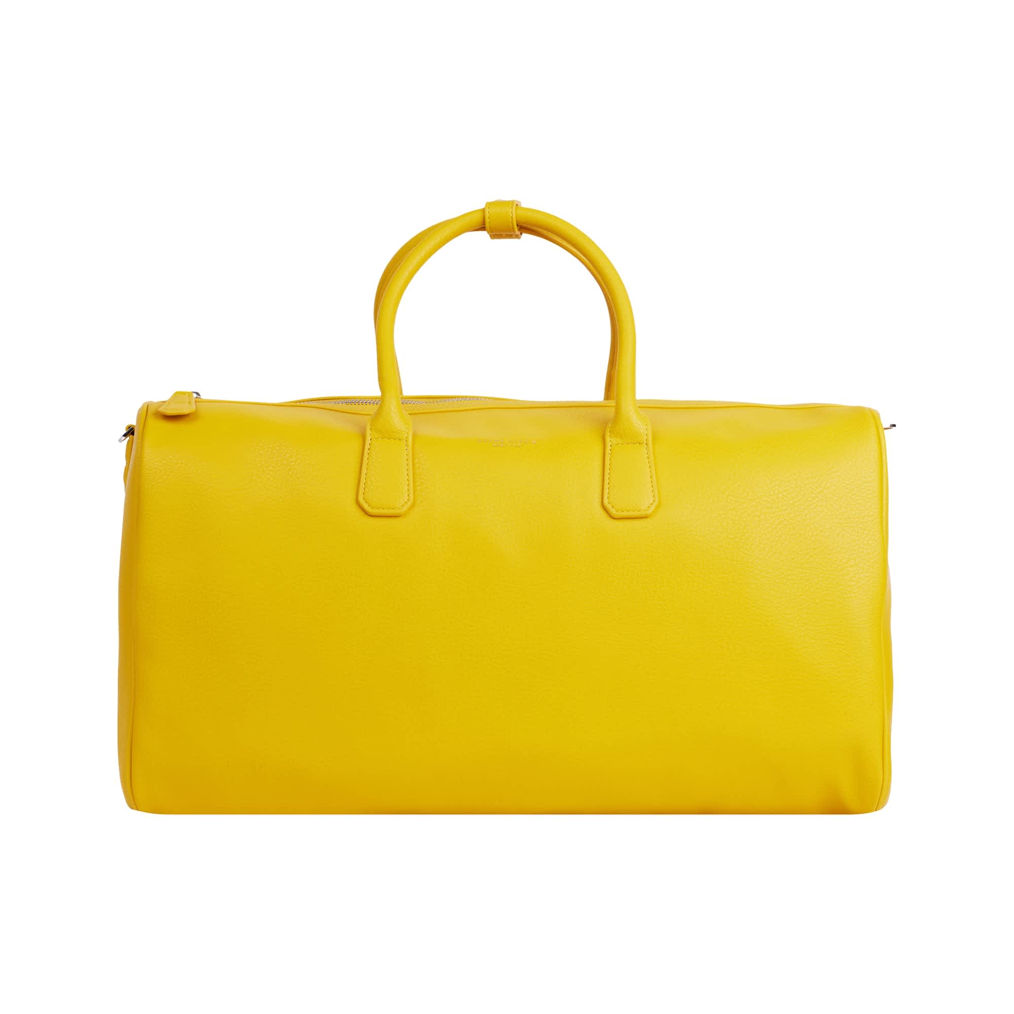 Yellow weekend store bag