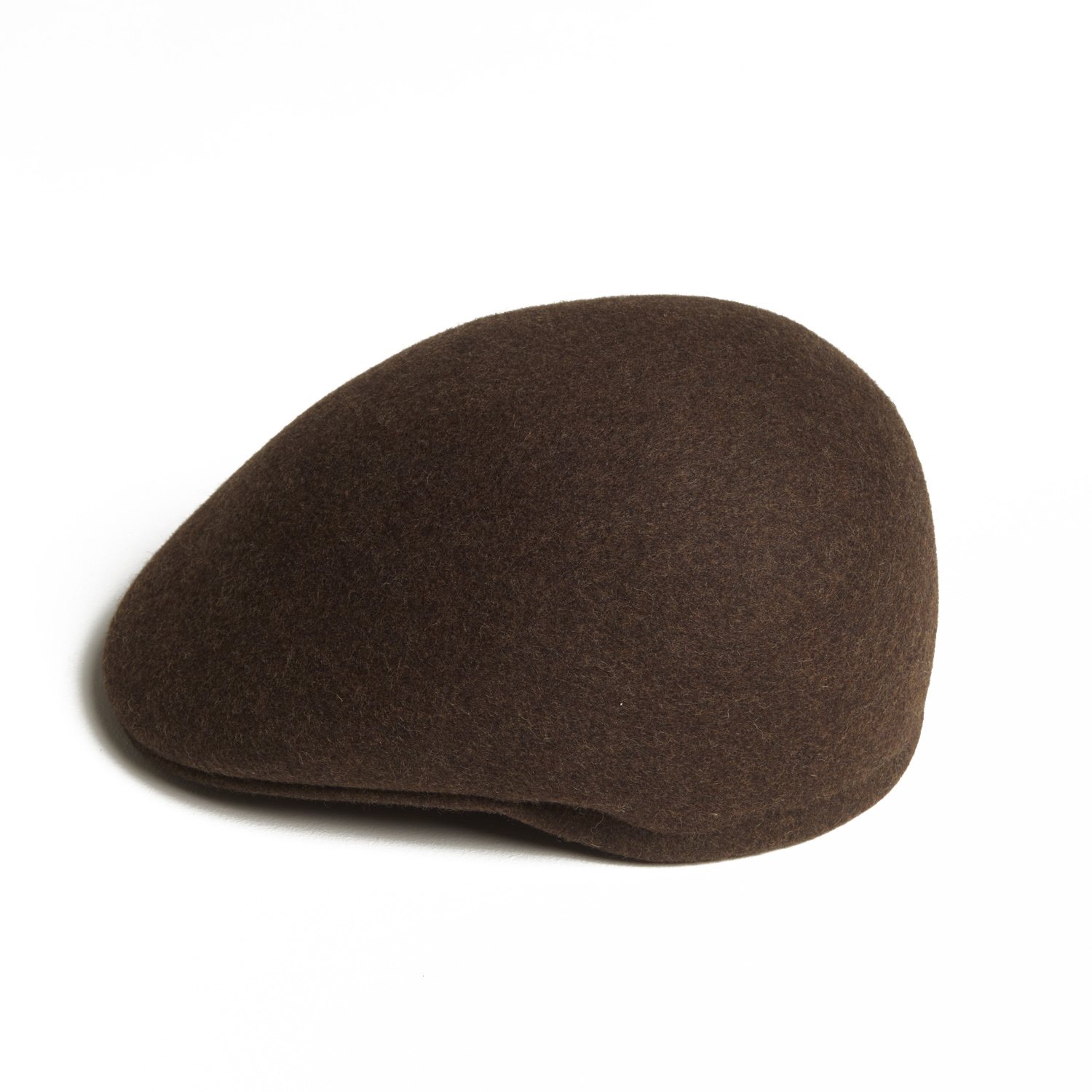 Dasmarca Hats Men's Tate Wood Brown Blocked Melange Felt Cap In Brown