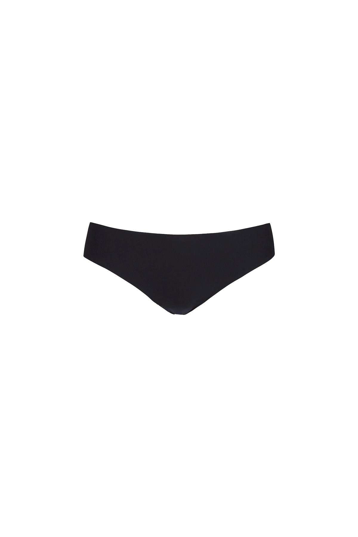 Women’s Commando Butter Mid-Rise Thong, Black S