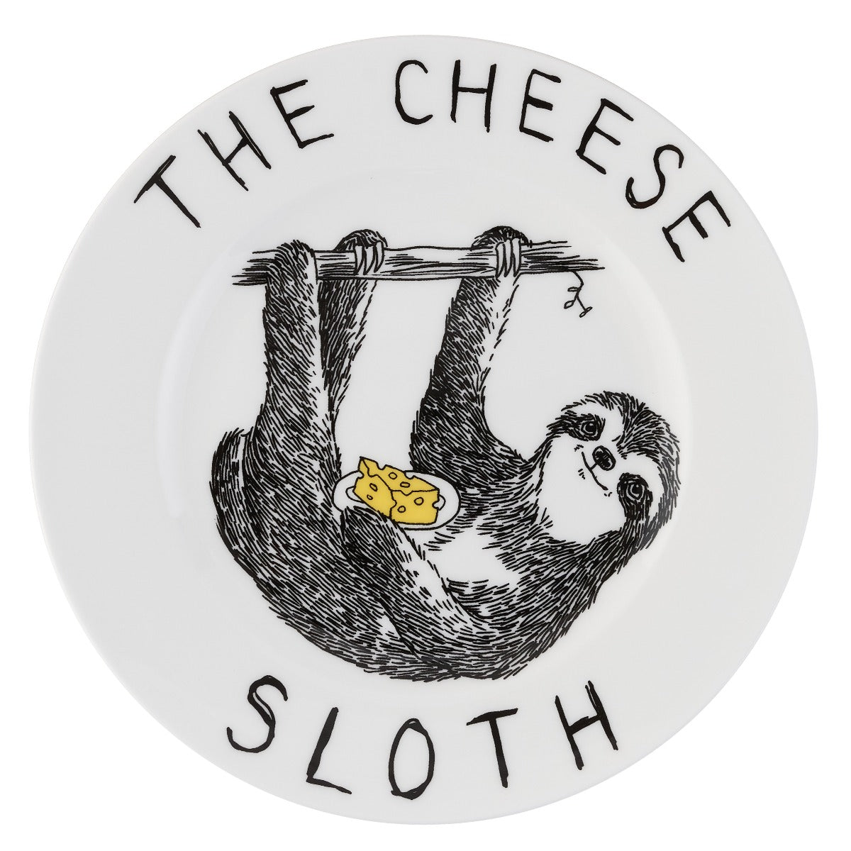 Jimbobart The Cheese Sloth. Side Plate