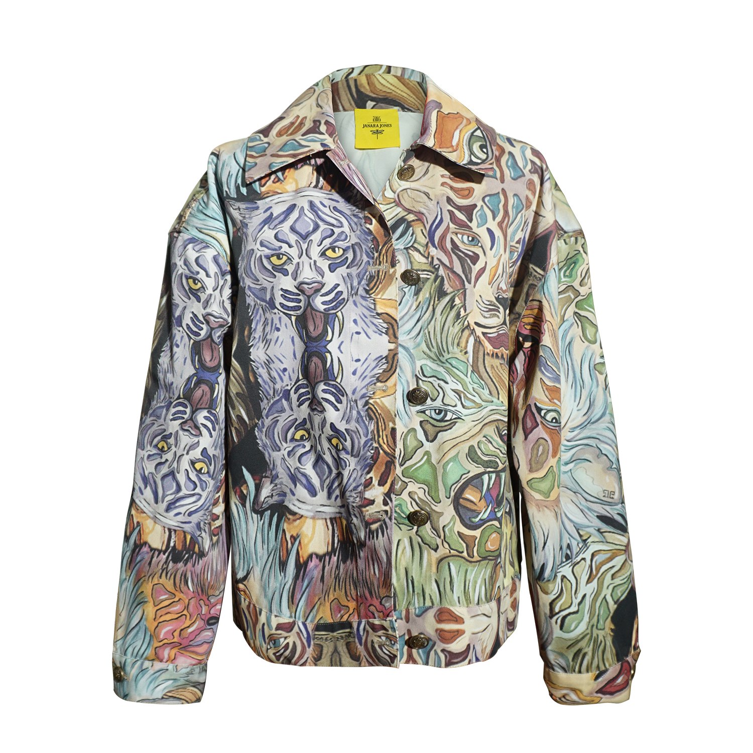 Women's Cats Denim Lee Jacket | One Size | Janara Jones