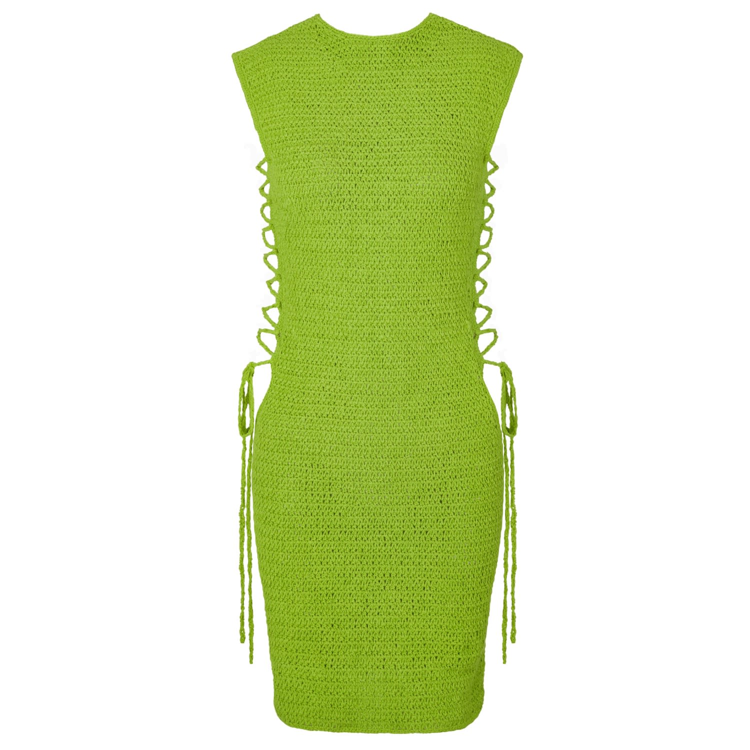 Women’s Green Laos Dress - Lime Large Shondel