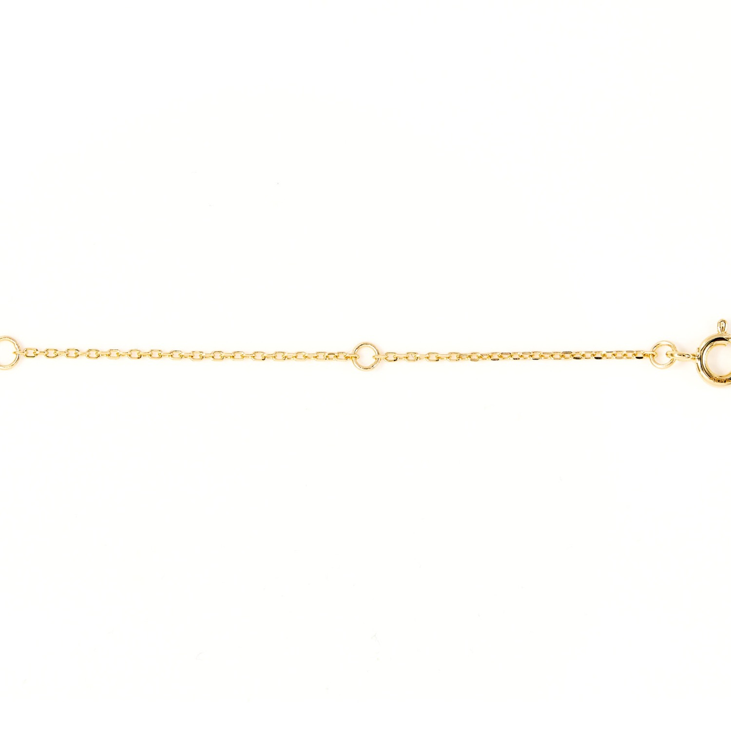 Onewildone Women's Gold Clip On Chain Necklace Extender