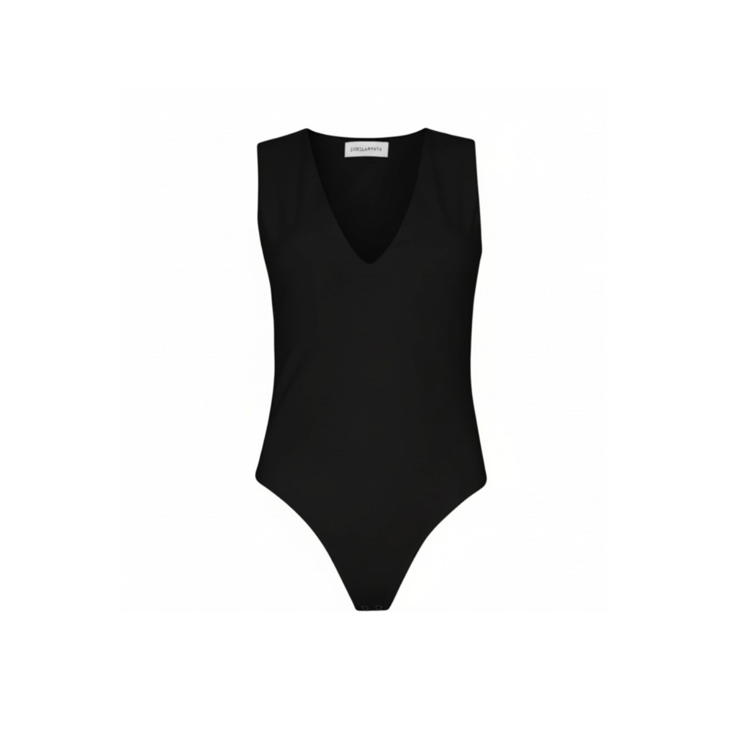 Women's V Neck Bodysuit - Black - Tall | Medium | Circular Path