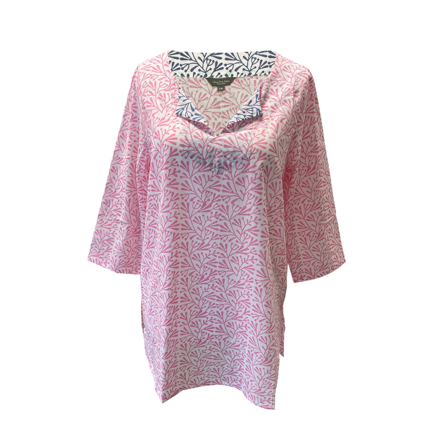 Lime Tree Design Women's Pink / Purple Pink Bud Tunic