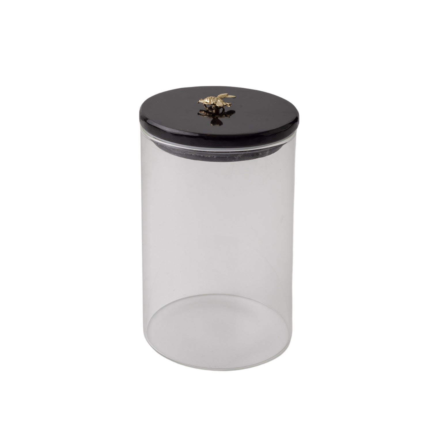 Beehive Marble Cookie Jar Large - Black . Bruci Editora De Diseo