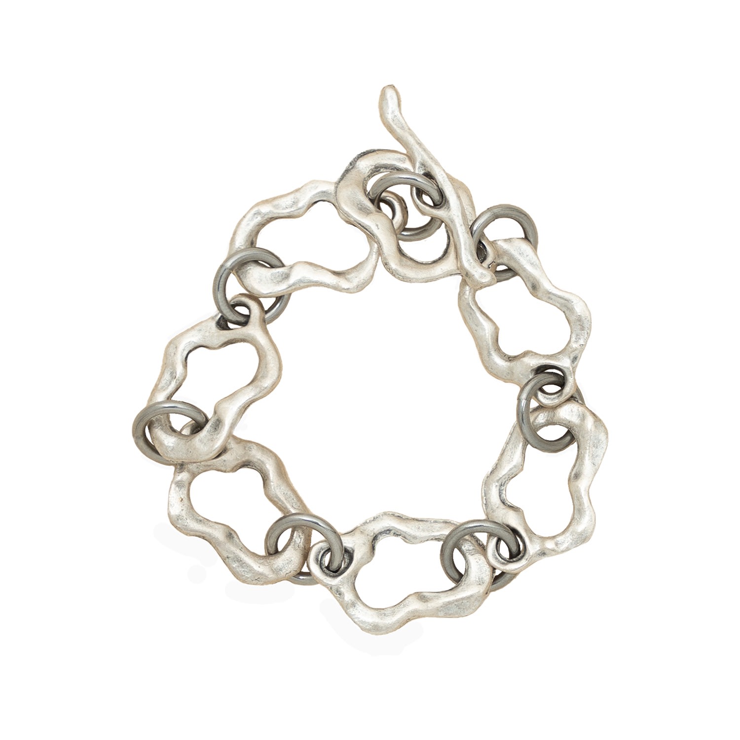 Women’s Silver Bones Wavy Bracelet Cocoatemyshoes