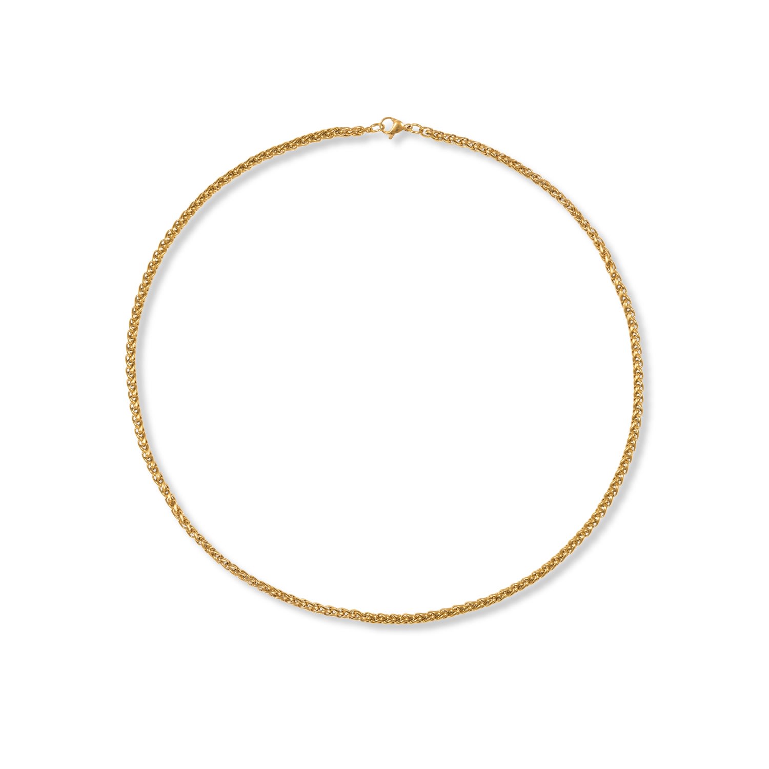 A Weathered Penny Women's Gold Delicate Weave Necklace In Gold