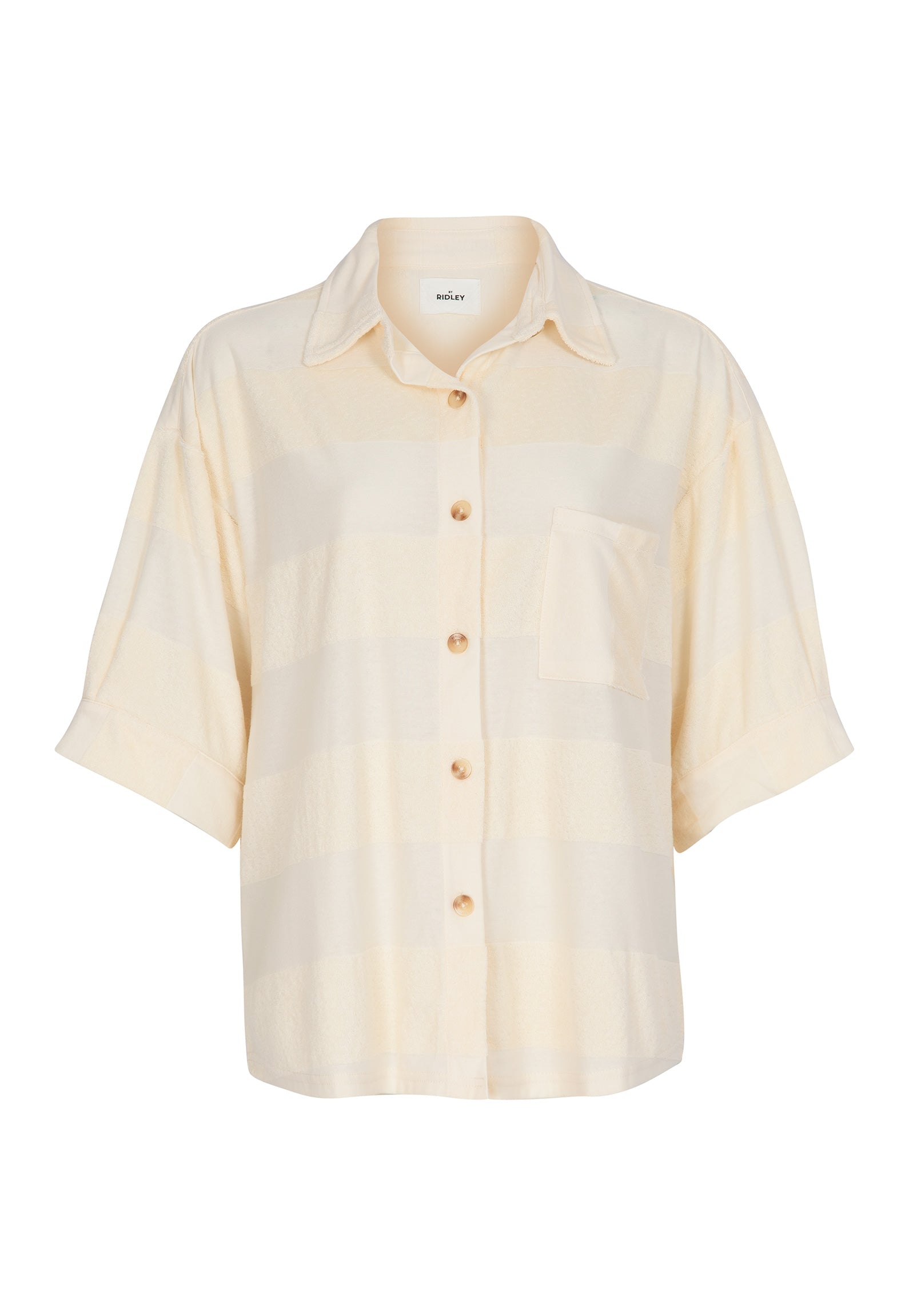 Women’s White Laura Shirt Ivory Large By Ridley