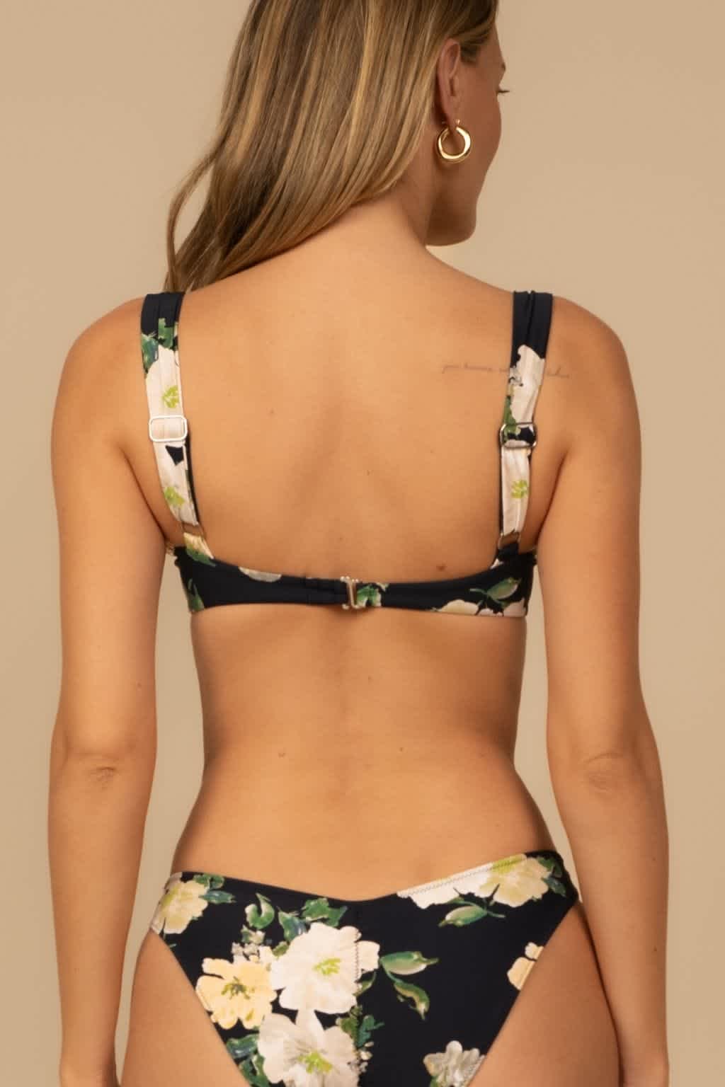 Liz Floral Bella Bikini Top | Montce Swim | Wolf & Badger