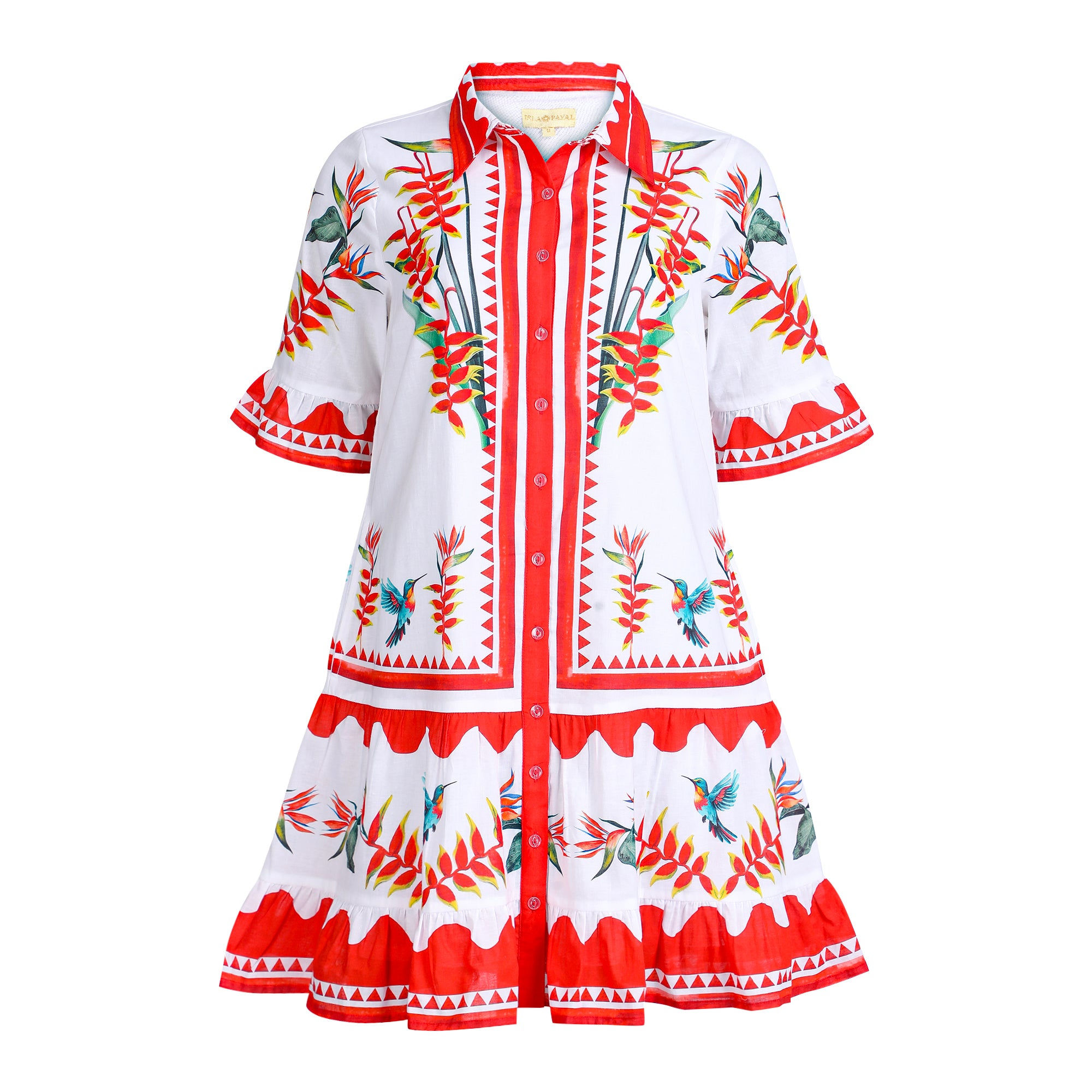 Islapayal Women's White / Yellow / Orange Lisbon Mini