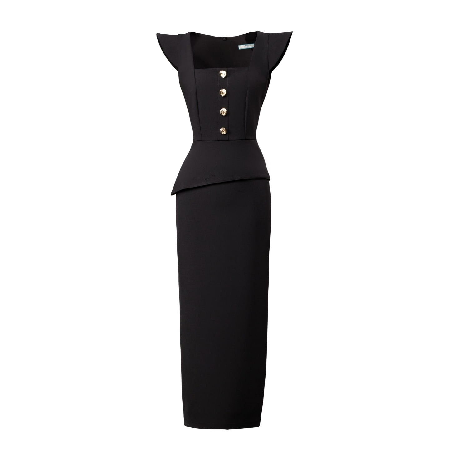 Tuva Collection Women's Umbrella  Dress- Black