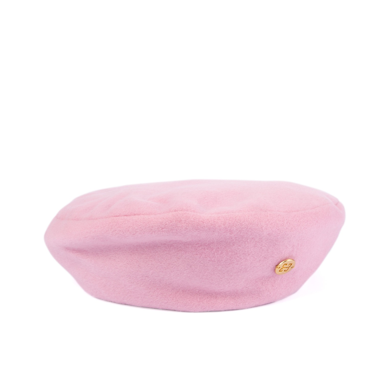 Women's Chantel - Light Pink Cashmere Blend Beret Hat | Medium | Sibi Hats