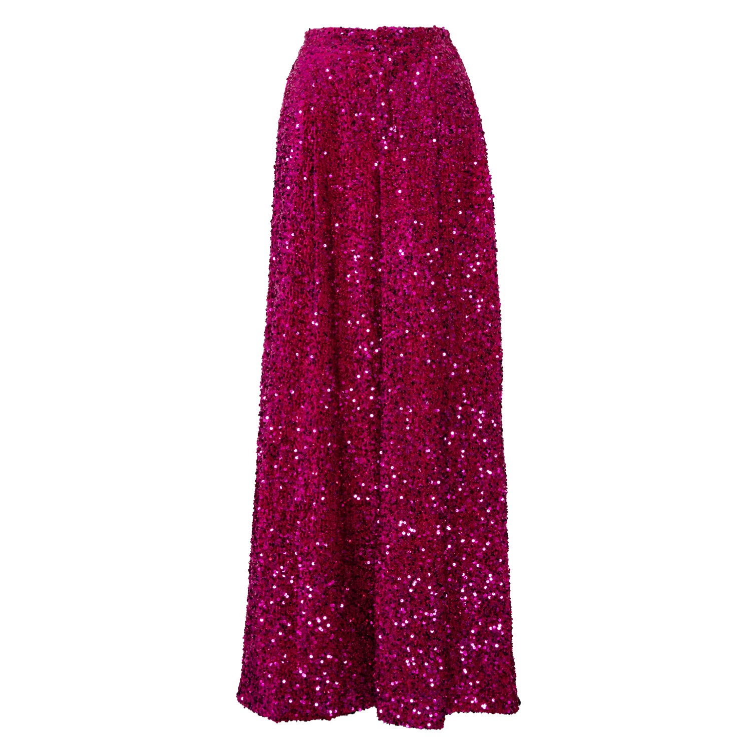 Ofuure Women's Pink / Purple Liza Sequin Pants In Magenta In Pink/purple