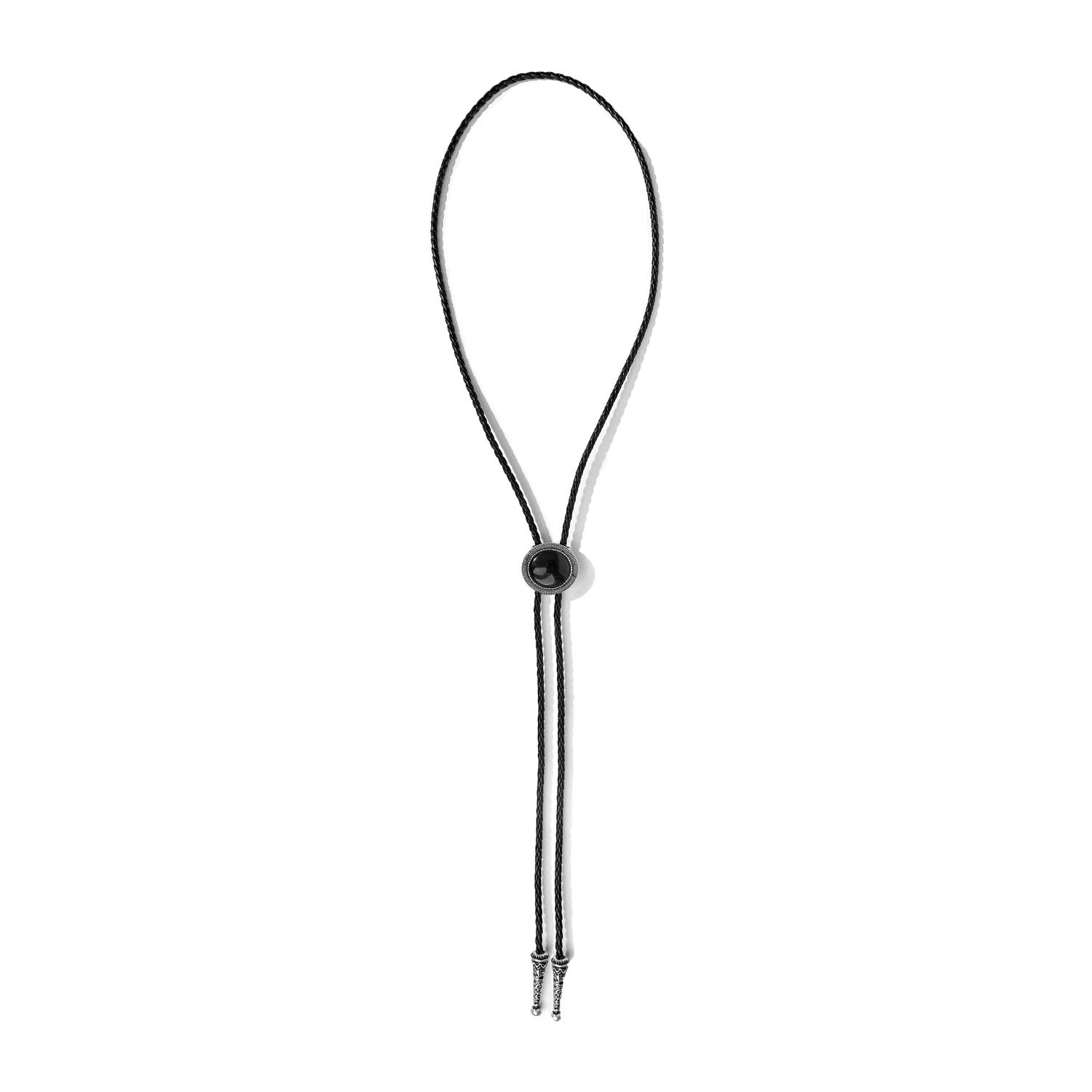 Other Uk Men's Western Bolo Tie In Black