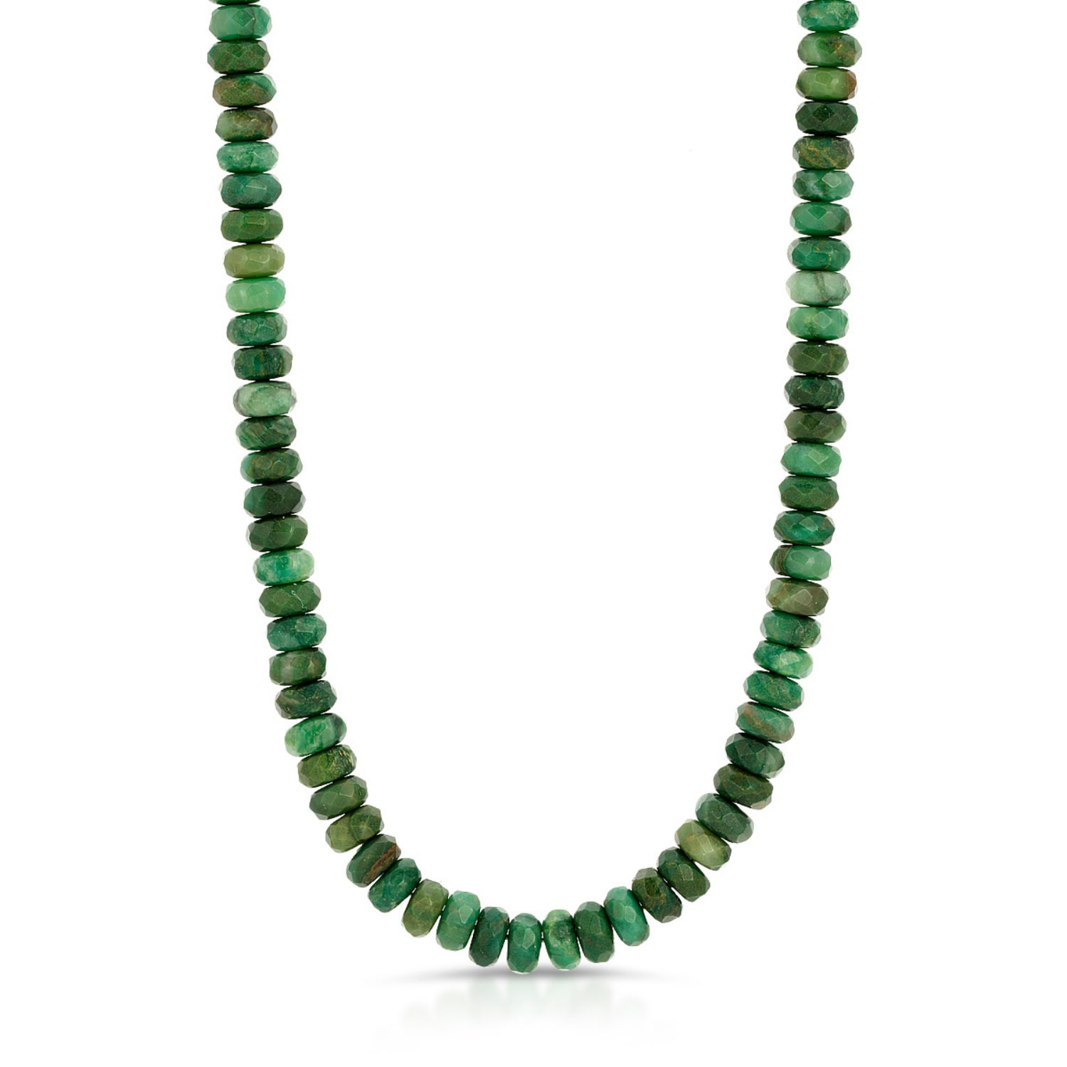 Naiia Women's Green Jade Gemstone Necklace In Green