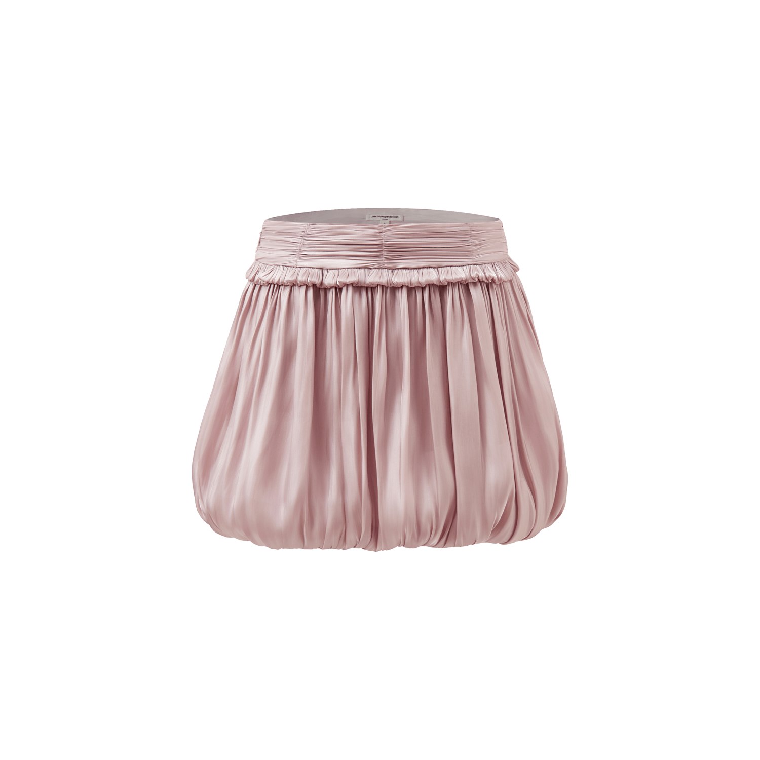 Pecanpepperpelican Women's Rose Gold Peony Skirt In Pink