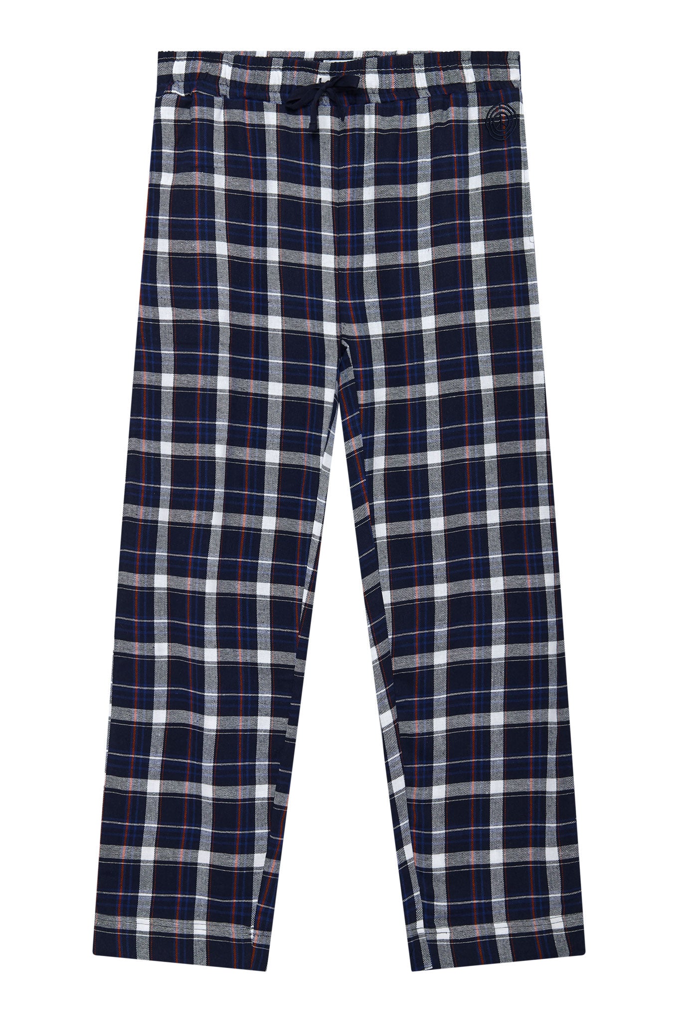 Blue Jim Jam - Mens Gots Organic Cotton Pyjama Bottoms Dark Navy Large Komodo