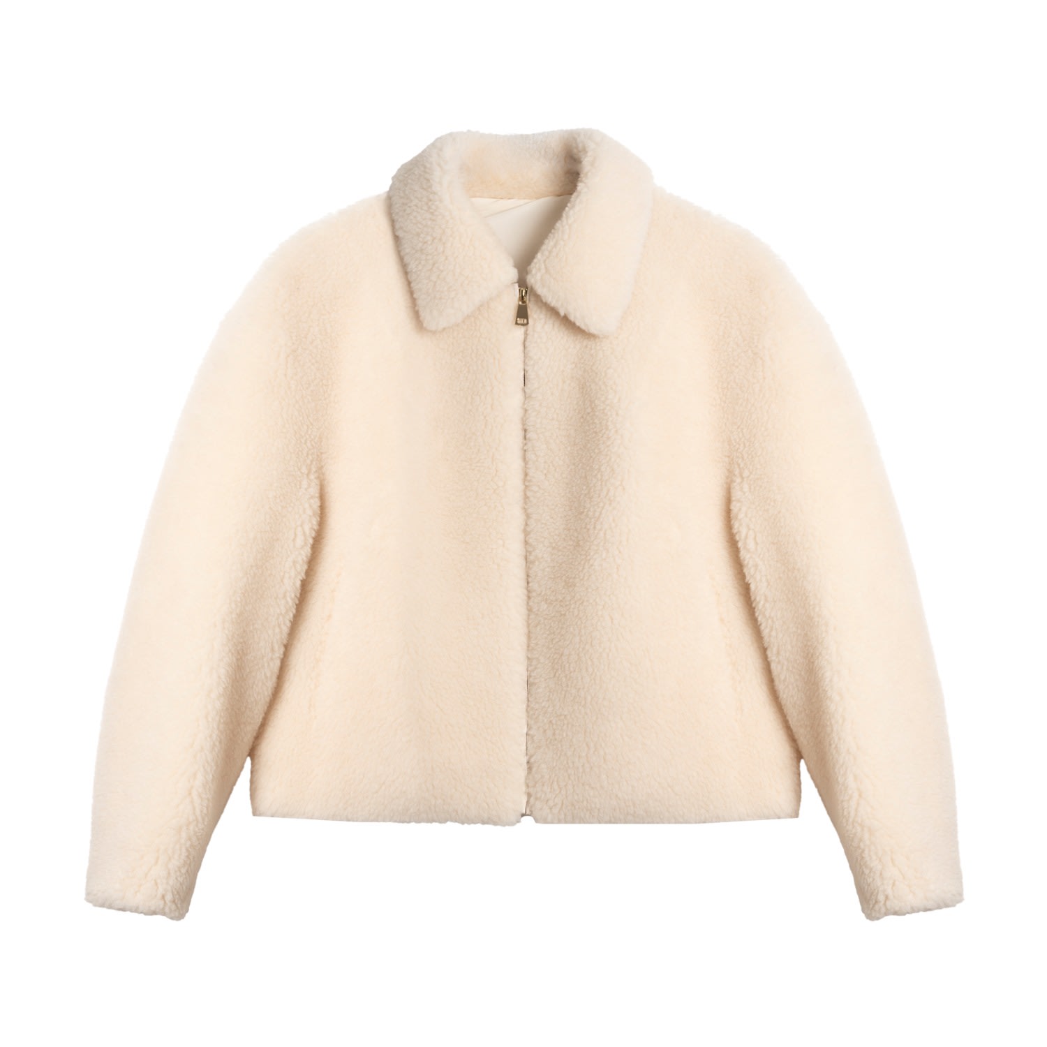 Bel Cashmere Women's White Amalia Wool Jacket In White