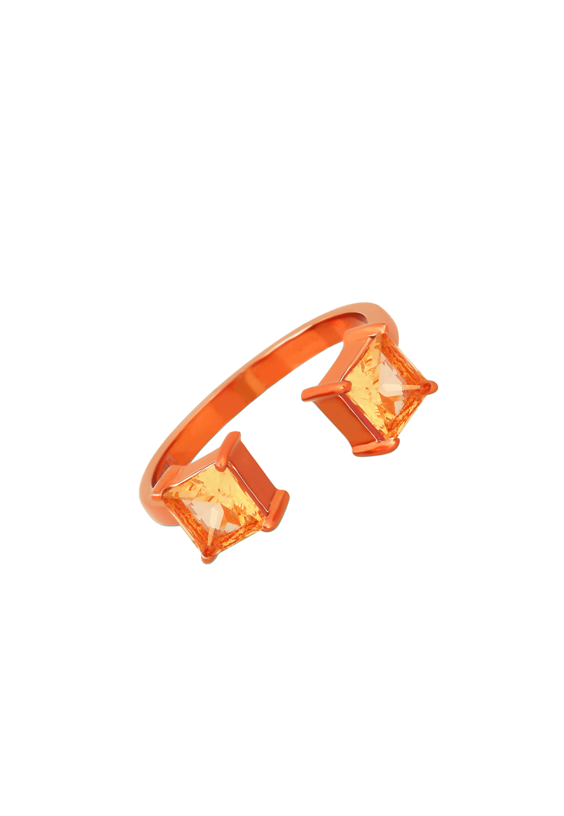 Women’s Yellow / Orange Togusa Orange Ring Lavani Jewels