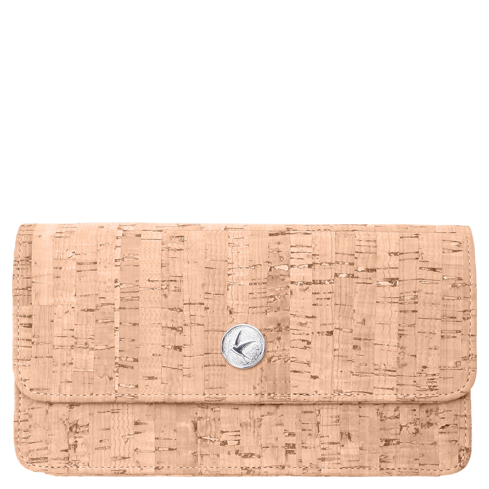 Women’s Neutrals Sara Chain Wallet Purse - Natural Cork Svala