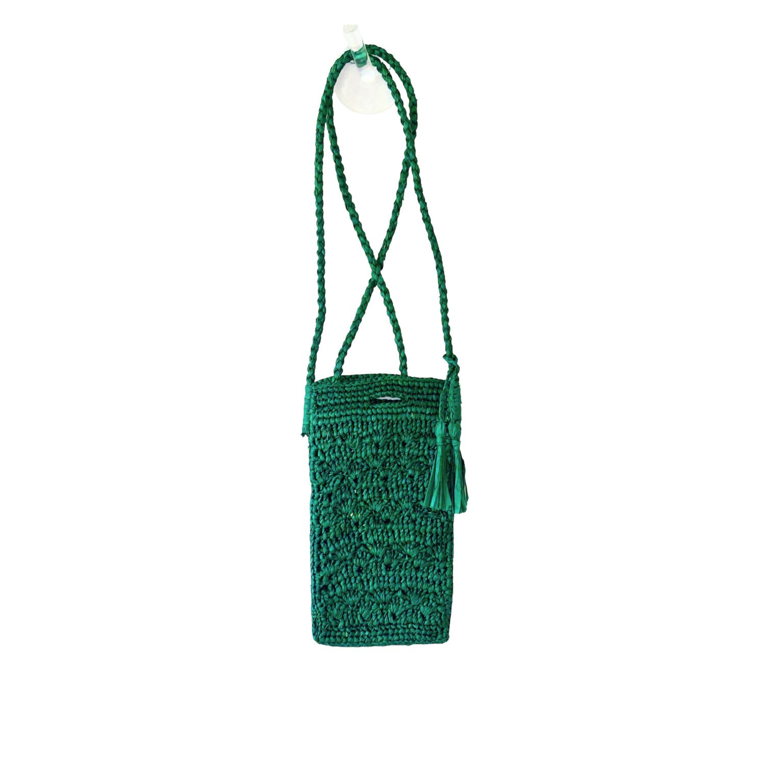 Women's Poushy Phone Pouch - Green | Zanatany Concepts