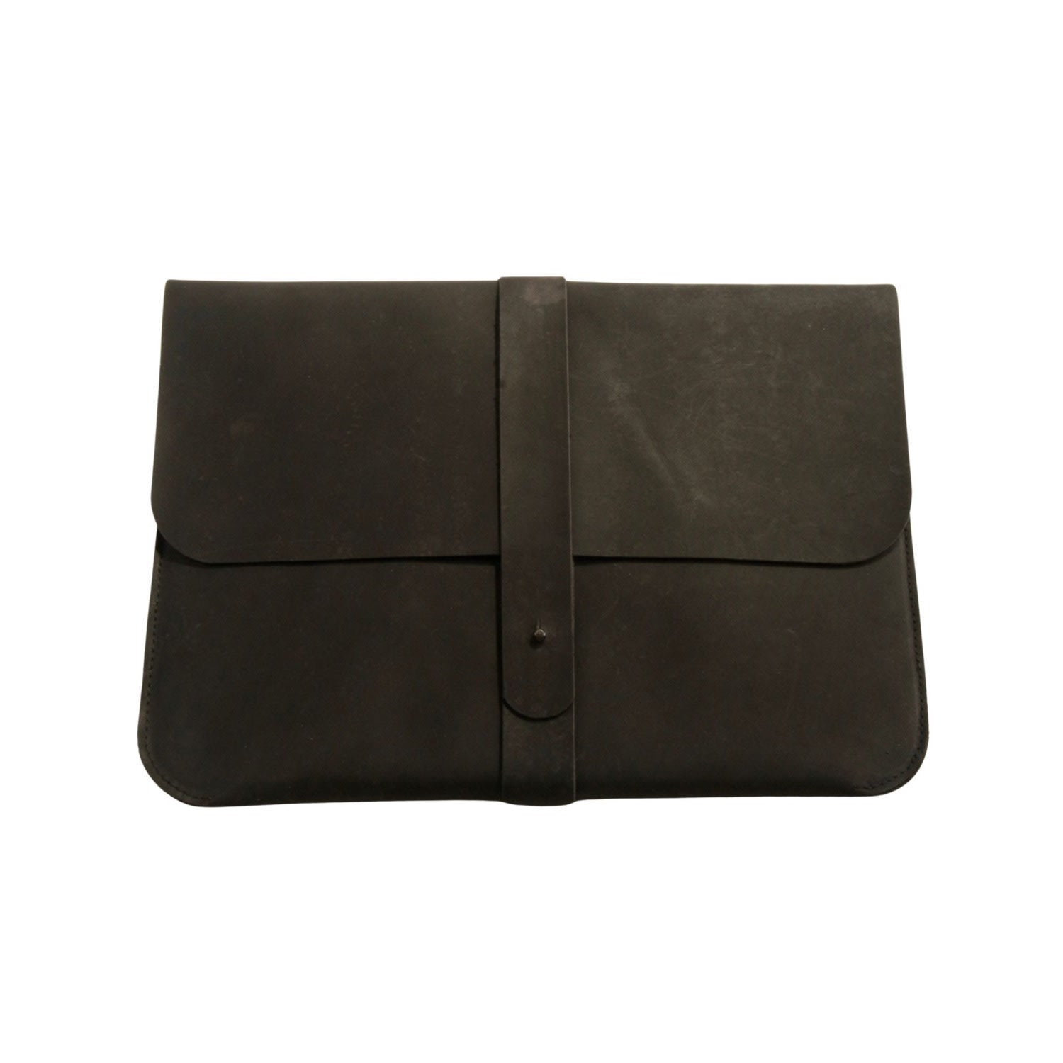 Ponti Black Handmade Leather Tablet Case Catwalk Original