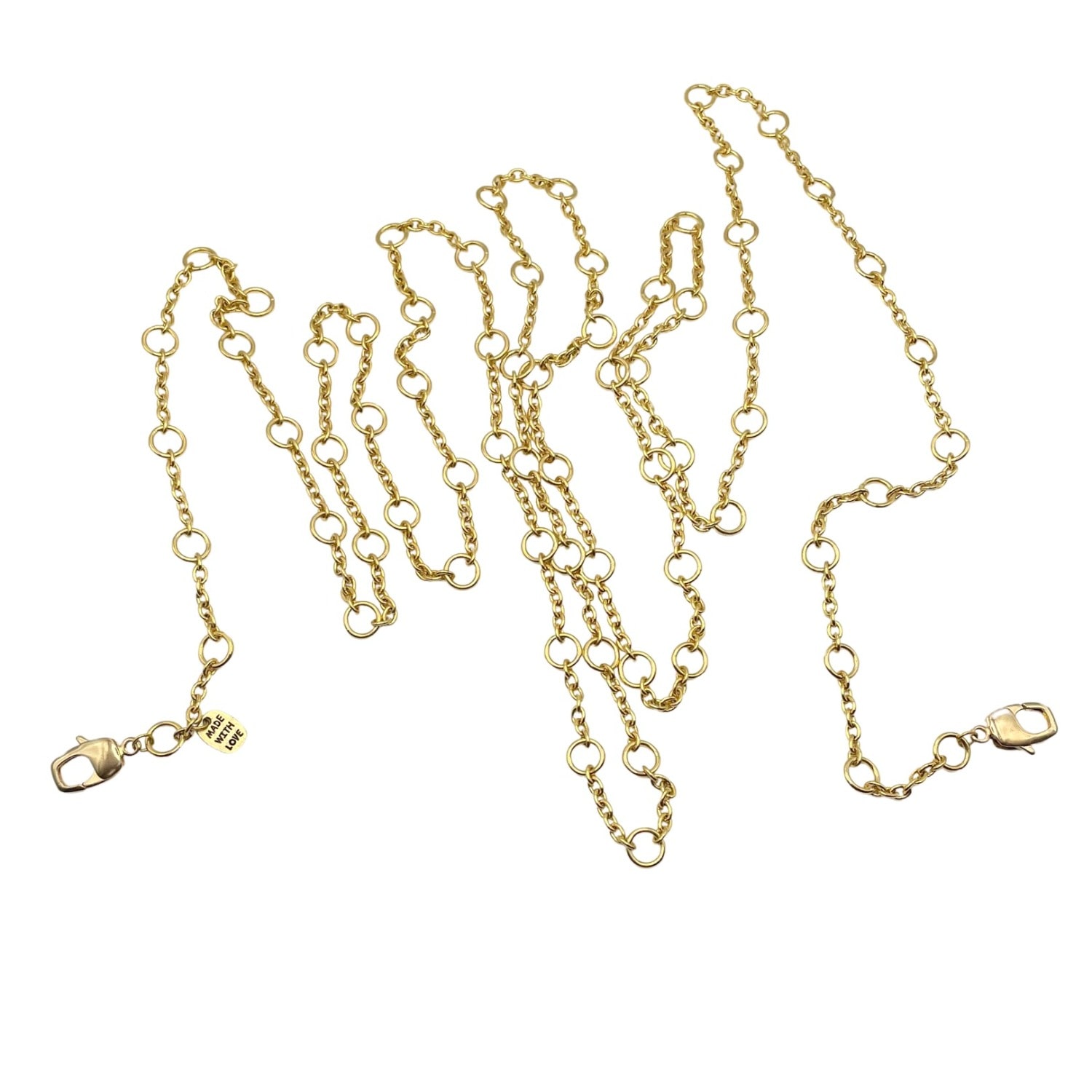 Women's Gaby - Golden Link Body Chain | Amy Delson Jewelry