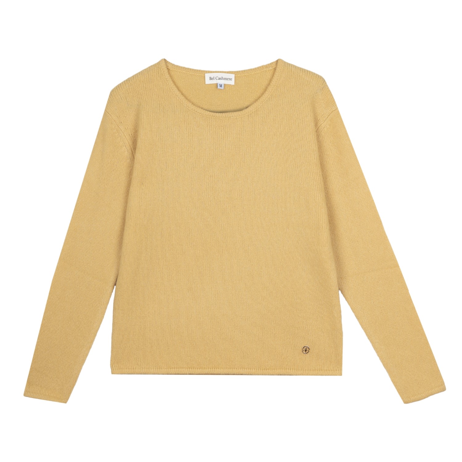 Bel Cashmere Women's Ted Sweater Yellow In Yellow